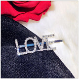 CZ Sexy Letter Hair Clip Word Folder Hair Accessories Jewelry