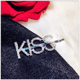 CZ Sexy Letter Hair Clip Word Folder Hair Accessories Jewelry