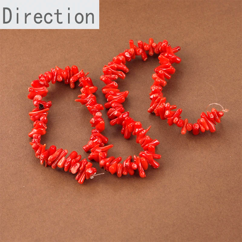 Irregular Twig Beaded Bracelet Necklace Ear Accessories