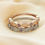 Half Band Keepsake Breast Milk Resin Ring Settings
