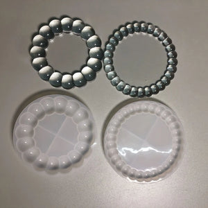Round Silicone Coaster Mold Cup Mat Mold for Resin Coaster