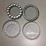 Round Silicone Coaster Mold Cup Mat Mold for Resin Coaster