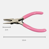 Half Groove Half Circle Jewelry Pliers Round Mouth Hand Pliers