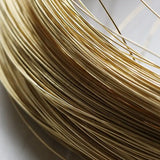 Half Hard Raw Brass Wrapping Wire 18 Gauge