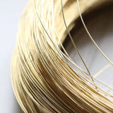 Half Hard Raw Brass Wrapping Wire 18 Gauge