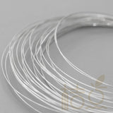Half Hard Sterling Silver Round Wire - Wrapping Wire
