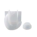 Half Moon Candle Holder Silicone Mold DIY Resin Mold