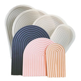 Oval Shape Coaster Tray Molds Silicone Epoxy Resin Casting Molds