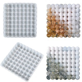 Half Round Bead Coaster Silicone Mold for Epoxy Resin