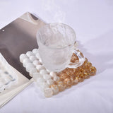 Half Round Bead Coaster Silicone Mold for Epoxy Resin