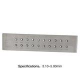 Half Round Tungsten Carbide Wire Drawplate for Jewelry Making Tools