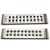 Tungsten Carbide Wire Drawplate Jewelry Tool