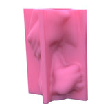 Half-Body Human Vase Silicone Mold for Succulent Plant Pot