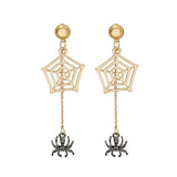 Alloy Spider Charm Earring for Women