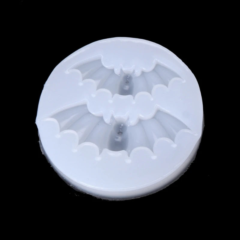 Halloween Bat Owl Spider Skeleton Hand Silicone DIY Jewelry Cake Resin Mold Tool