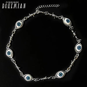 Halloween Alien Eye Ball Necklace Unisex