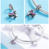 Halloween Bracelet Beads S925 Sterling Silver Skull Charm for Women