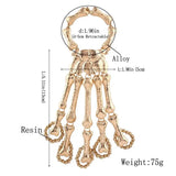 Halloween Skull Skeleton Bracelet Gothic Punk Elasticity Bangle Femme Party