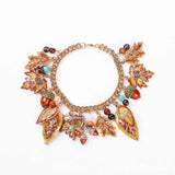 Halloween Bracelets for Women Pumpkin Love Heart Snowflake Christmas Charm Brace