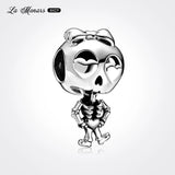 Halloween Christmas Bead Charms Silver Plating for Women DIY Jewelry Making