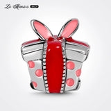 Halloween Christmas Bead Charms Silver Plating for Women DIY Jewelry Making