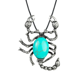 Gothic Scorpion Pendant Necklace Halloween Cosplay