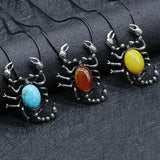 Gothic Scorpion Pendant Necklace Halloween Cosplay