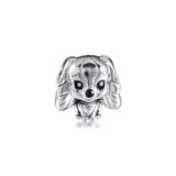 Halloween Crystal Beads 925 Silver DIY Jewelry Making Cut Dog Lady Charm