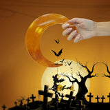 Moon Witch Silicone Mold Happy Halloween Crystal Epoxy Resin Mold