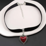 Gothic Spider Necklace Vintage Jewelry Halloween Gift