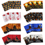 Halloween Tablecloth Pumpkin Spider Web Bat Ghost Table Cover