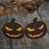 Halloween Pumpkin Drop Earrings - Gift For Girls