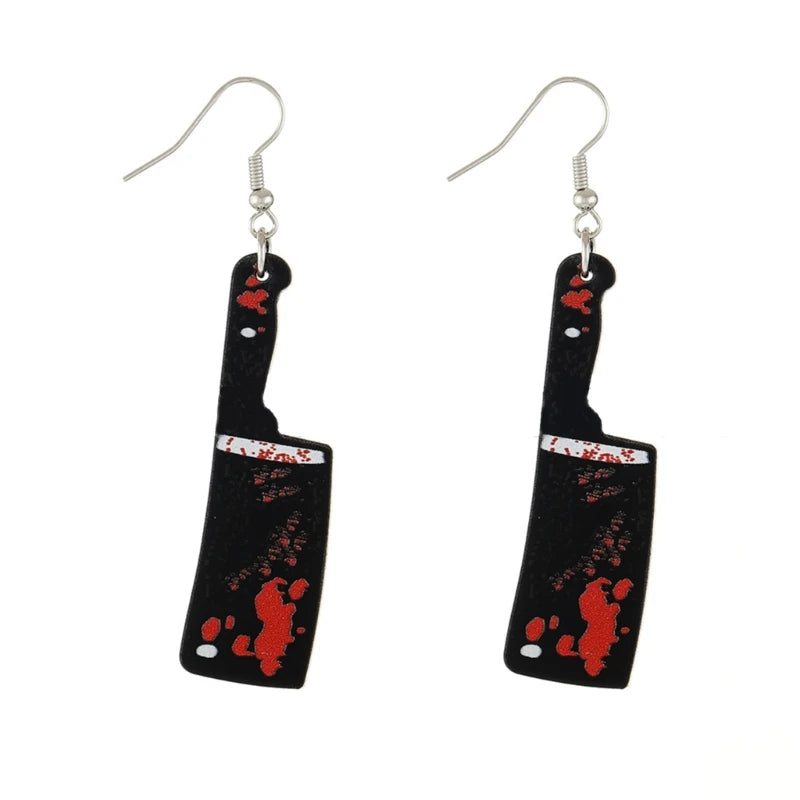 Halloween Ear Hooks Drop Earrings for Women