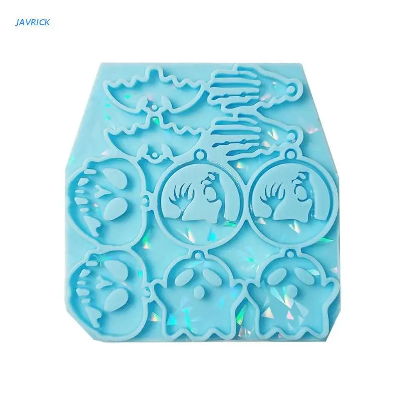 Halloween Earring Resin Mold Silicone Pendant Mould