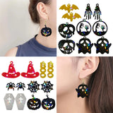 Halloween Earring Resin Mold Silicone Pendant Mould