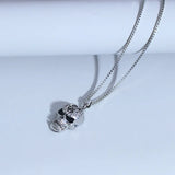 Skull Head Pendant Hip Hop Punk Necklace
