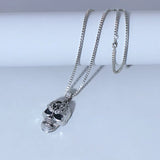 Skull Head Pendant Hip Hop Punk Necklace