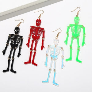 Geometric Skull Love Earring Silicone Mold for Crafts
