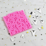 Halloween Ghost & Bat Fondant Resin Silicone Molds