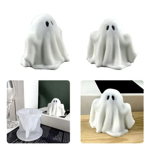 3D Ghost Silicone Molds for DIY Resin Casting