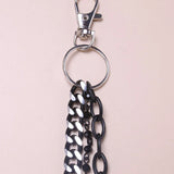 Halloween Punk Metal Pants Chain Spider Web Pendant Jeans Chain