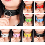 Halloween Harness For Woman Belt Punk Collar Necklace Leather Rivet
