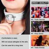Halloween Harness For Woman Belt Punk Collar Necklace Leather Rivet