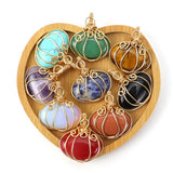 Halloween Jack-o-Lantern Pendant Necklace for Couple