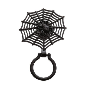 Gothic Spider Web Magnetic Brooch Crystal Airplane Crown Brooches