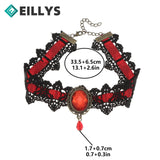 Halloween Lace Necklace Gothic Jewelry Choker