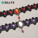 Halloween Lace Necklace Gothic Jewelry Choker