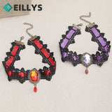 Halloween Lace Necklace Gothic Jewelry Choker