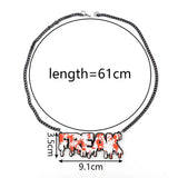 Halloween Bloodstains Killer Pendant Necklace Gothic FREAK Charm