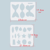 Halloween Earring Making Kit 10 Styles Faux Leather Sheets Hairpin Bow Templates
